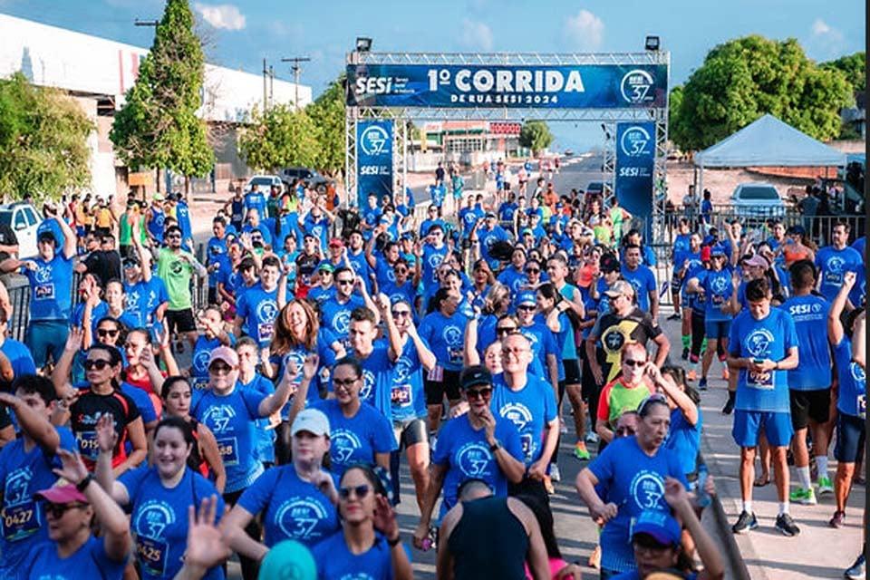 Corrida de rua - Corrida Nacional do SESI em Rondônia está confirmada para dia 1º de maio