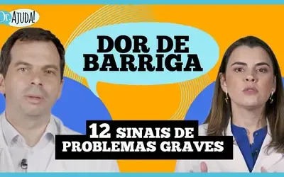 Dr. Ajuda | Saúde -  Dor de barriga: quando ir ao consultório médico?