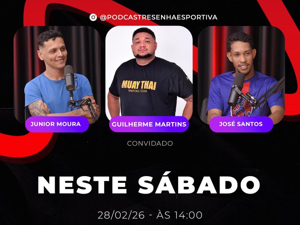 RESENHA ESPORTIVA - Podcast Resenha Esportiva recebe professor de Muay Thai no 8º episódio