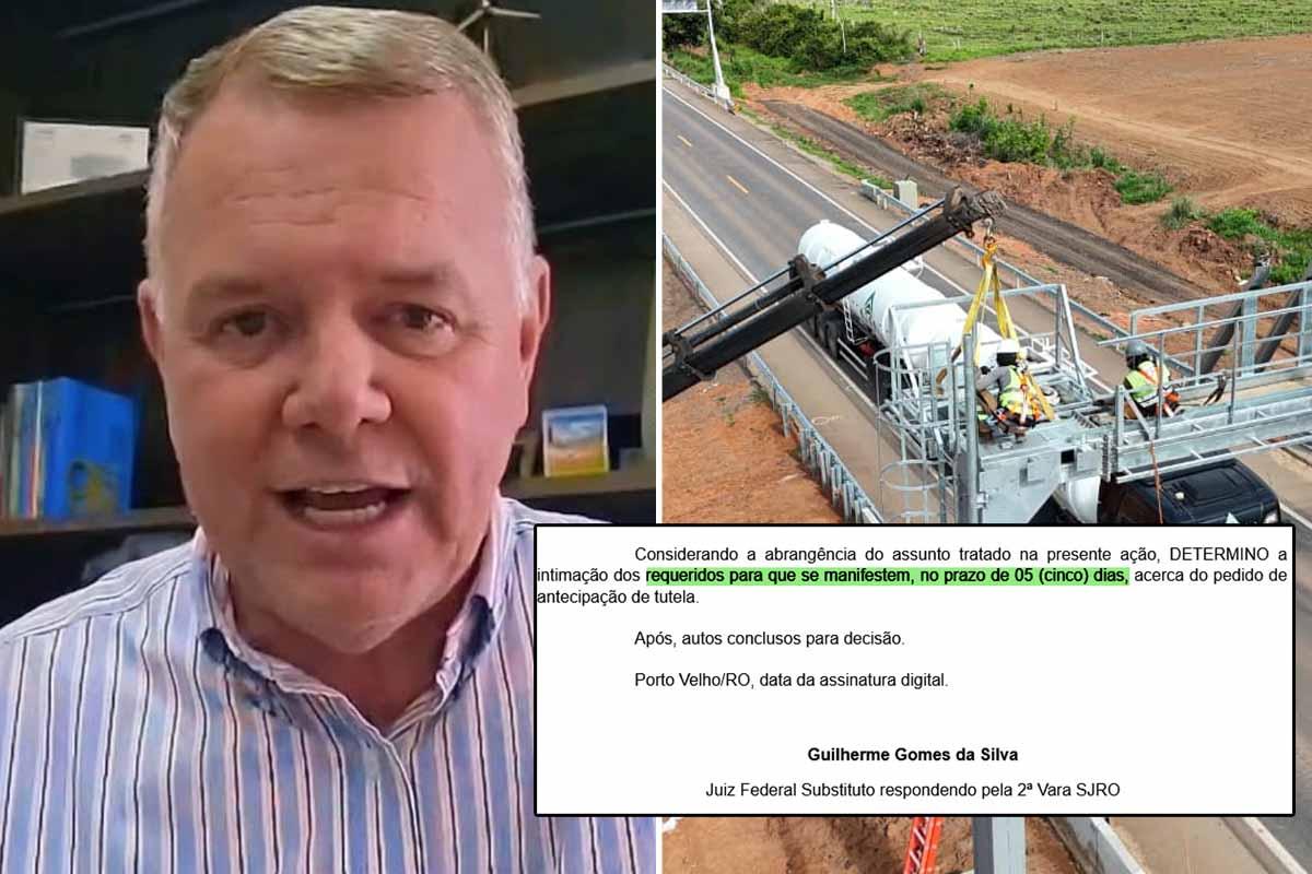 AÇÃO POPULAR - Justiça Federal dá cinco dias para ANTT, governo federal e concessionária explicarem cálculo do pedágio da BR-364 em ação movida por Mosquini