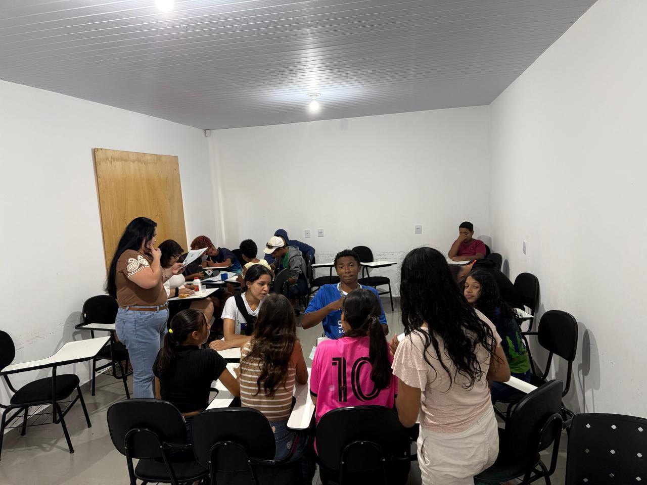 Adolescentes fortalecem cidadania e autonomia em atividade do SCFV em Rolim de Moura