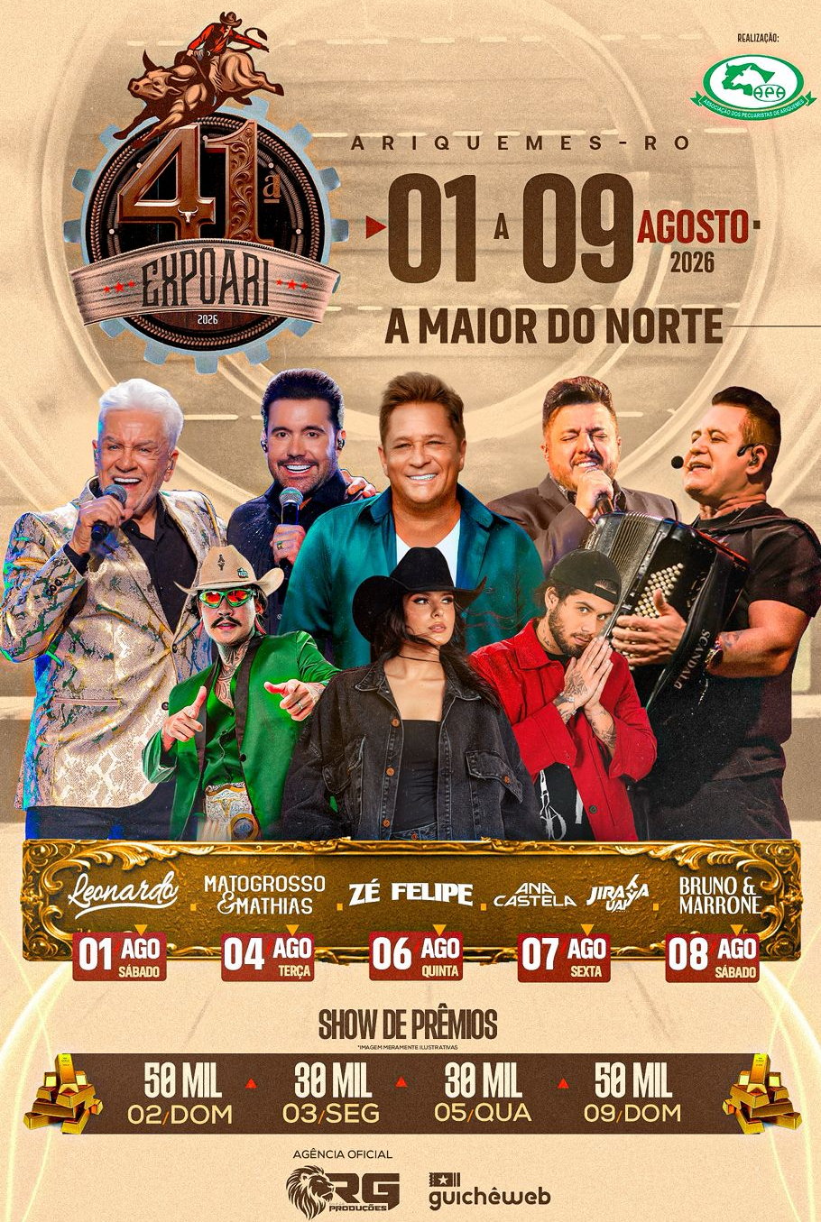 Agência Mix: a gigante do entretenimento que nasceu em Rolim de Moura e domina o mercado de shows no Norte do Brasil