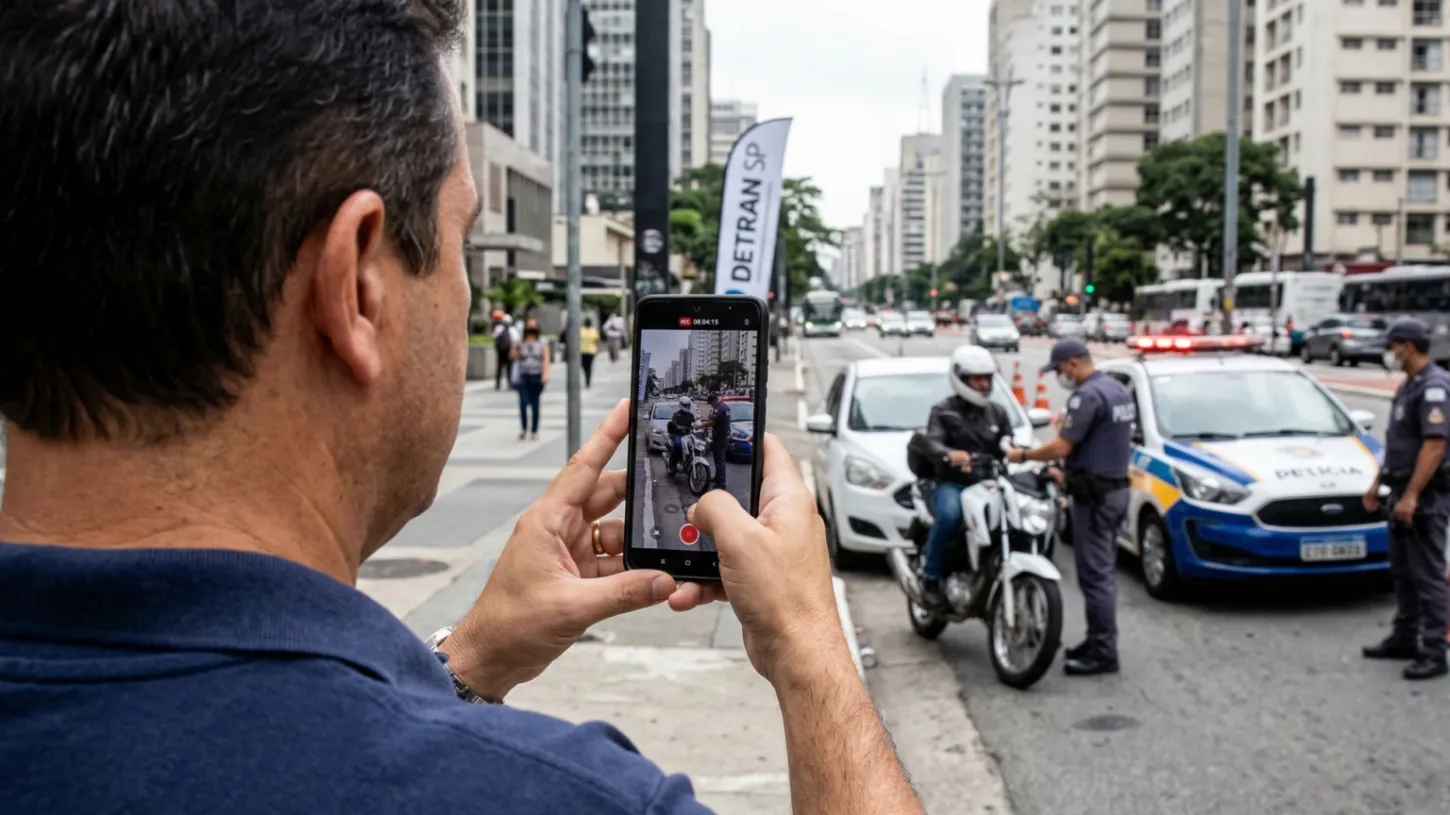 Brasil - Filmar blitz de trânsito é permitido? Entenda o que diz a lei