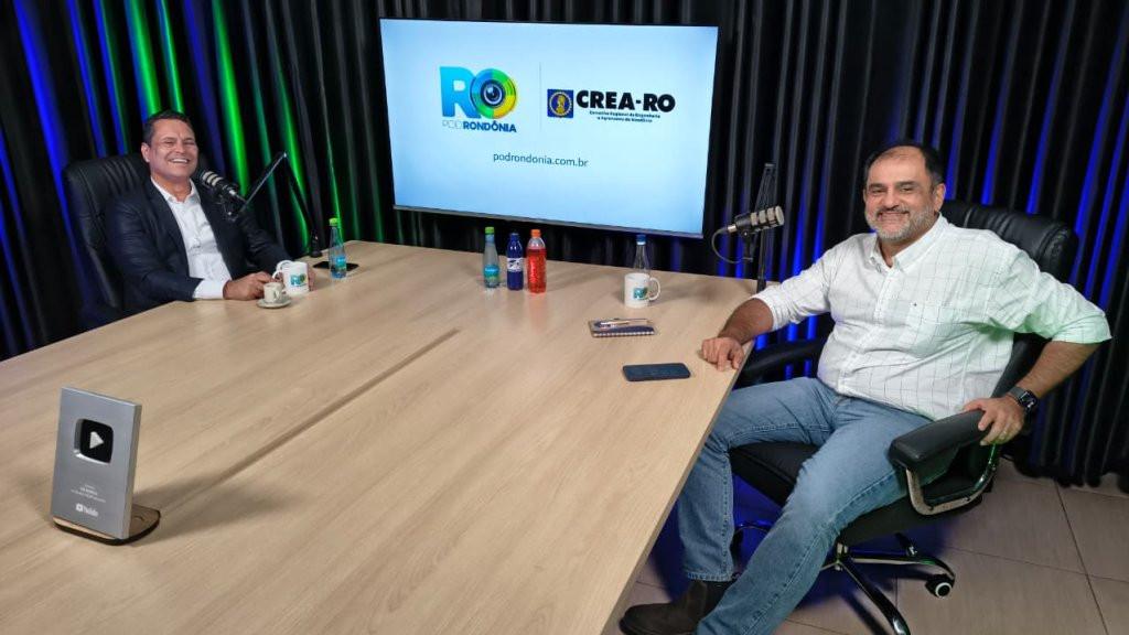 Engenharia, visão estratégica e bastidores das grandes obras de Rondônia marcam episódio do PodRondô