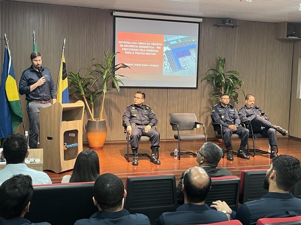 Geral - Energisa entrega projetos de Eficiência Energética para batalhões da PM de Rondônia