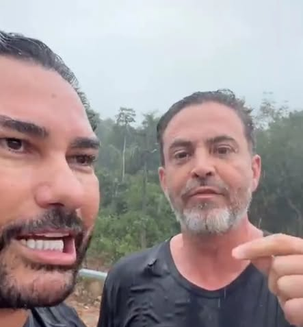 Geral - Prefeito Léo Moraes vai conferir obra no igarapé Bate Estacas e acaba batendo boca com Marcos Combate