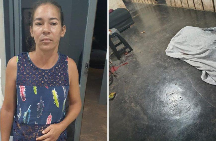 Homem mata esposa a facadas, filhos se vingam, somem com o padrasto e são presos no velório em MT