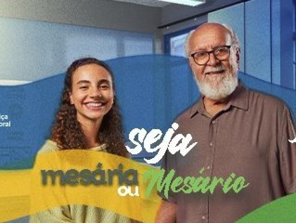 MESÁRIO - Eleições 2026: Justiça Eleitoral convoca voluntários para atuarem como mesários