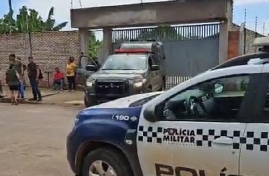 MORADORES EM PÂNICO - Faccionados tentam matar rival, trocam tiros com a PM e bandido acaba no Hospital Regional; vídeo