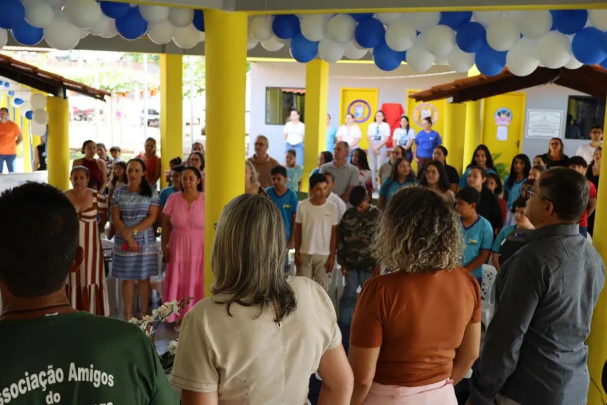 PIMENTA BUENO - Localizada no distrito de Itaporanga, escola Assunta Maria Gianini Favaleça é reinaugurada