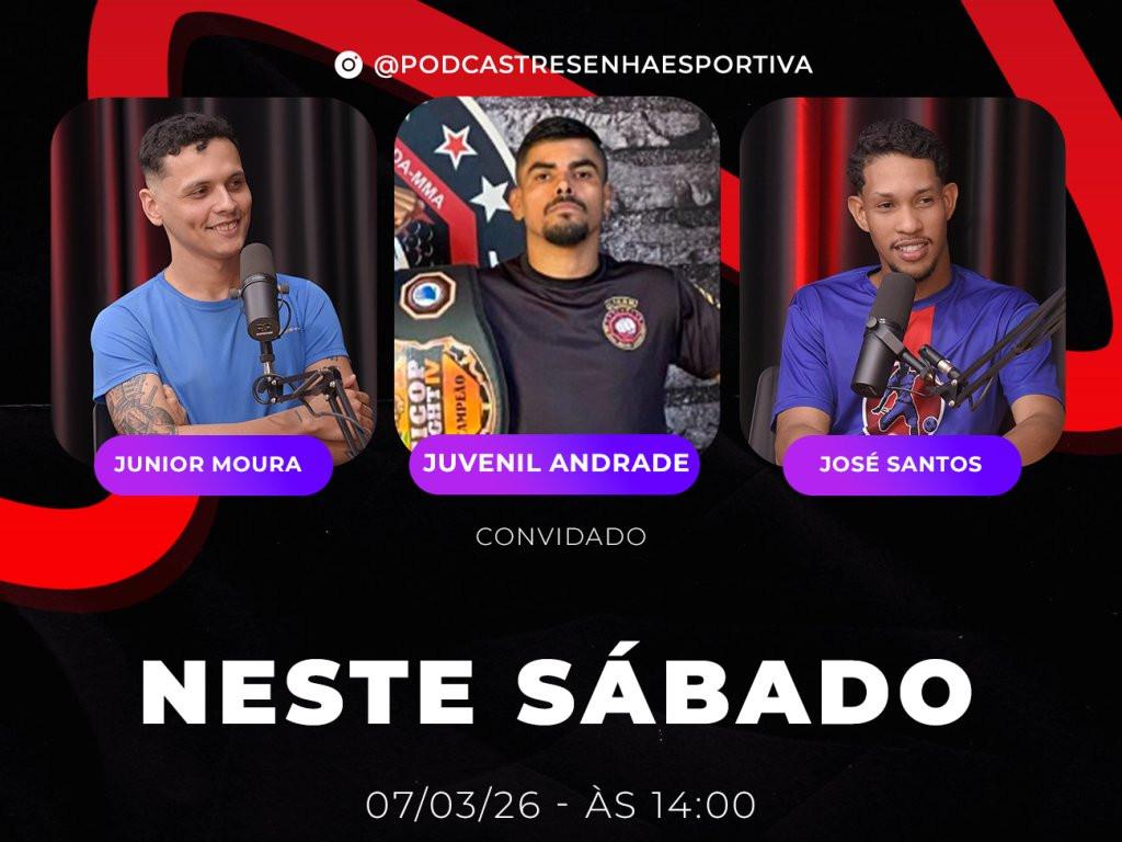 Podcast Resenha Esportiva - Professor Juvenil Andrade é o convidado do Podcast Resenha Esportiva neste sábado