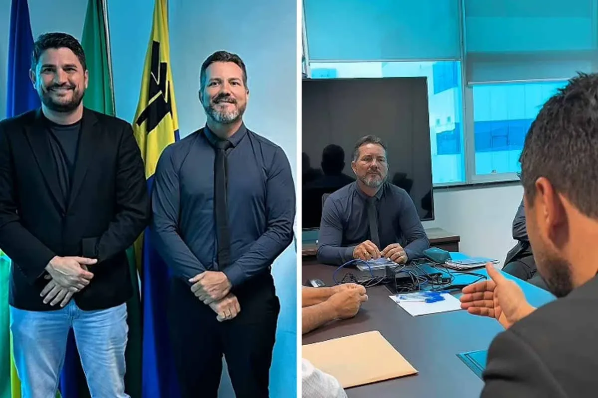 Reunião - Jean Mendonça busca apoio do governo estadual para fortalecer a 9ª FICOP em Pimenta Bueno