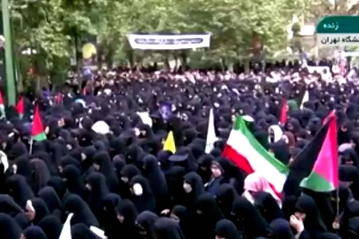 TENSÃO - População do Irã vai às ruas protestar contra a guerra após convocação do governo