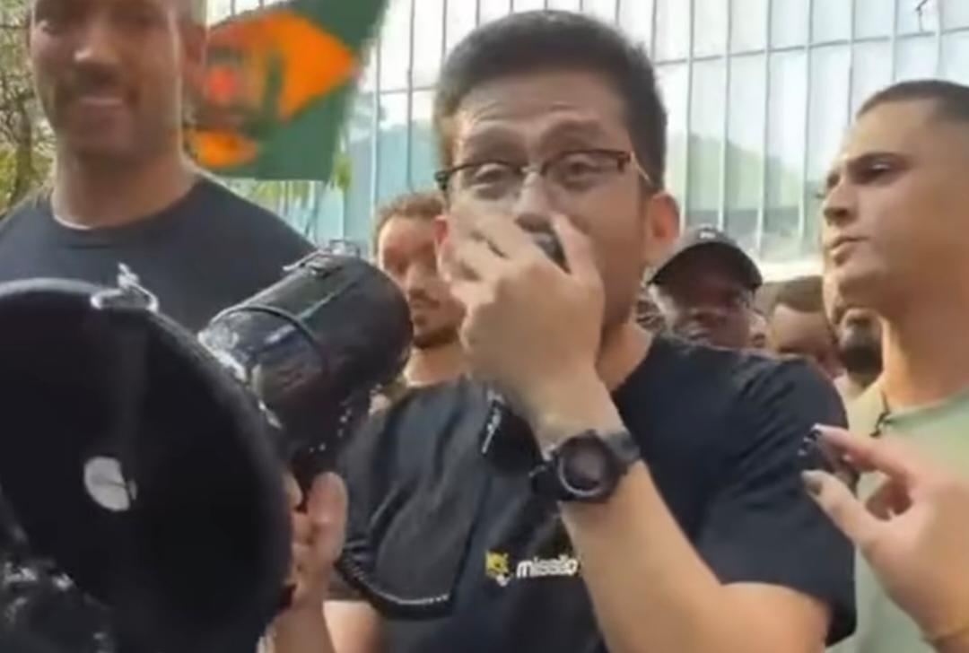 VÍDEO - 'Marcha contra a Corrupção' -  Kataguiri: Moraes e Toffoli devem ‘apodrecer na cadeia’