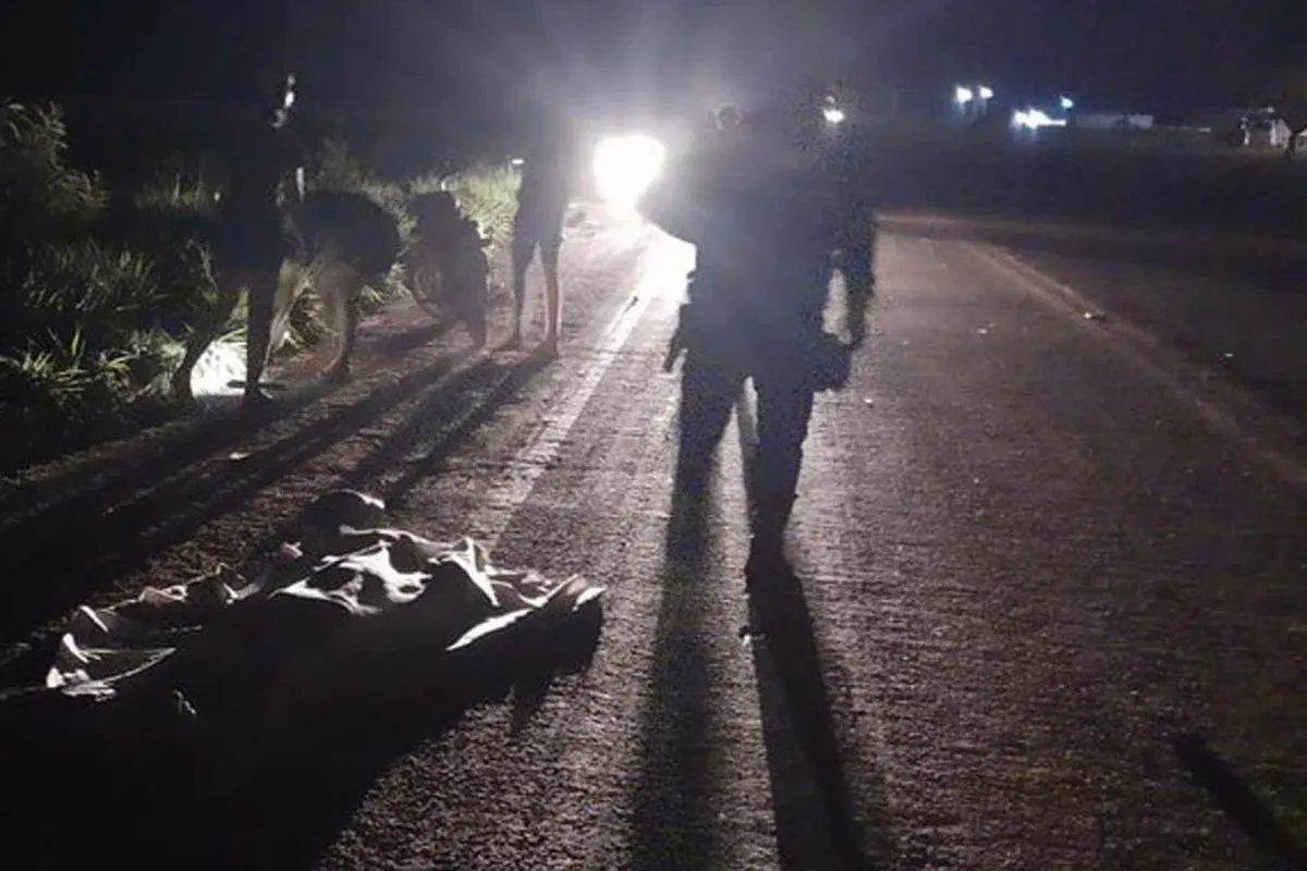 Acidente - Motociclista morre em grave acidente de moto na BR-364