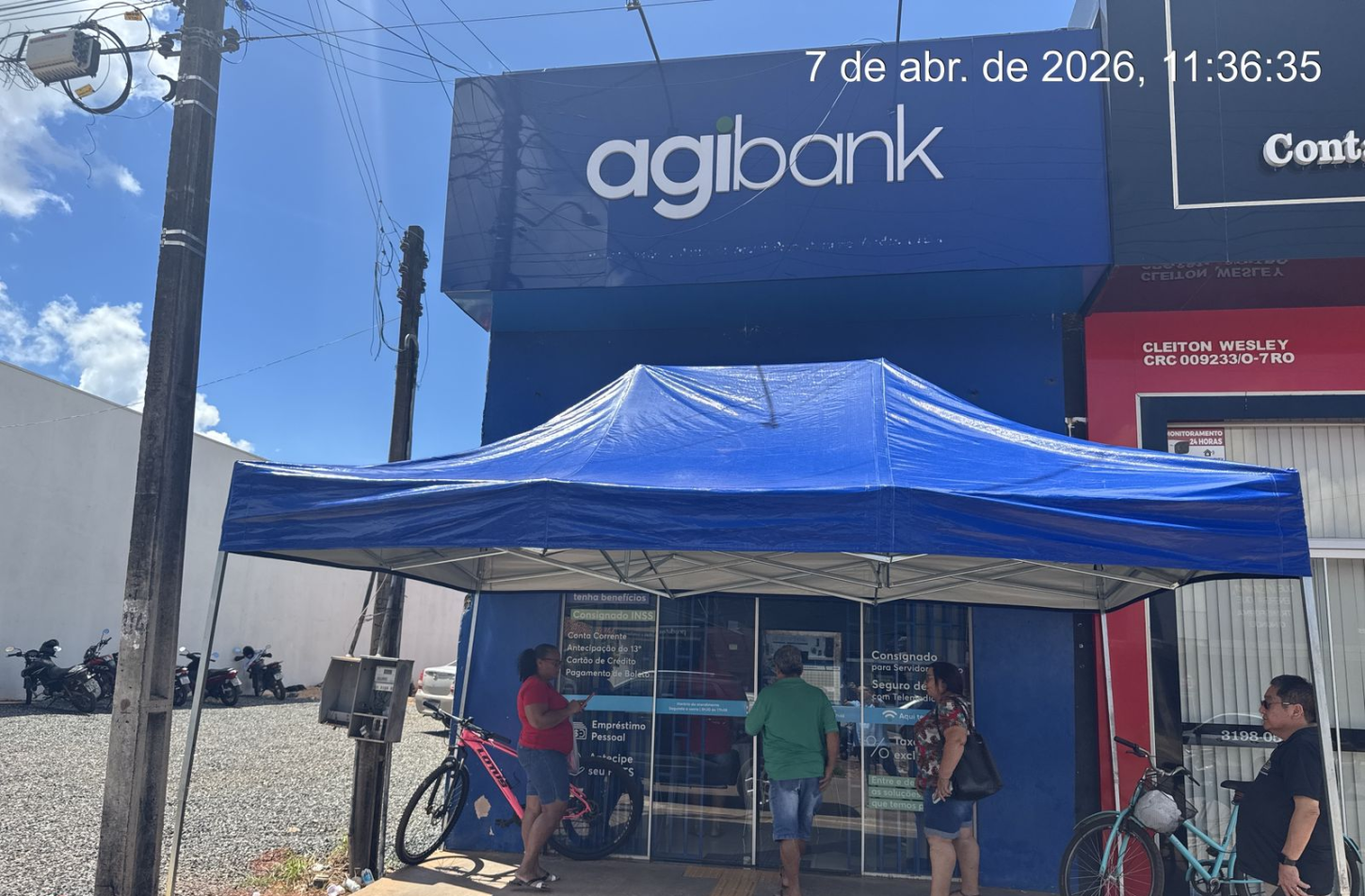 Agibank é notificado pela Prefeitura de Rolim de Moura após denúncias de filas com horas de espera e irregularidades no atendimento