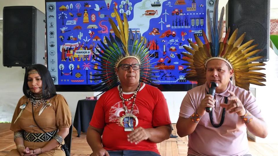 Brasil -  Indígenas esperam encontro com Lula e celeridade em demarcações