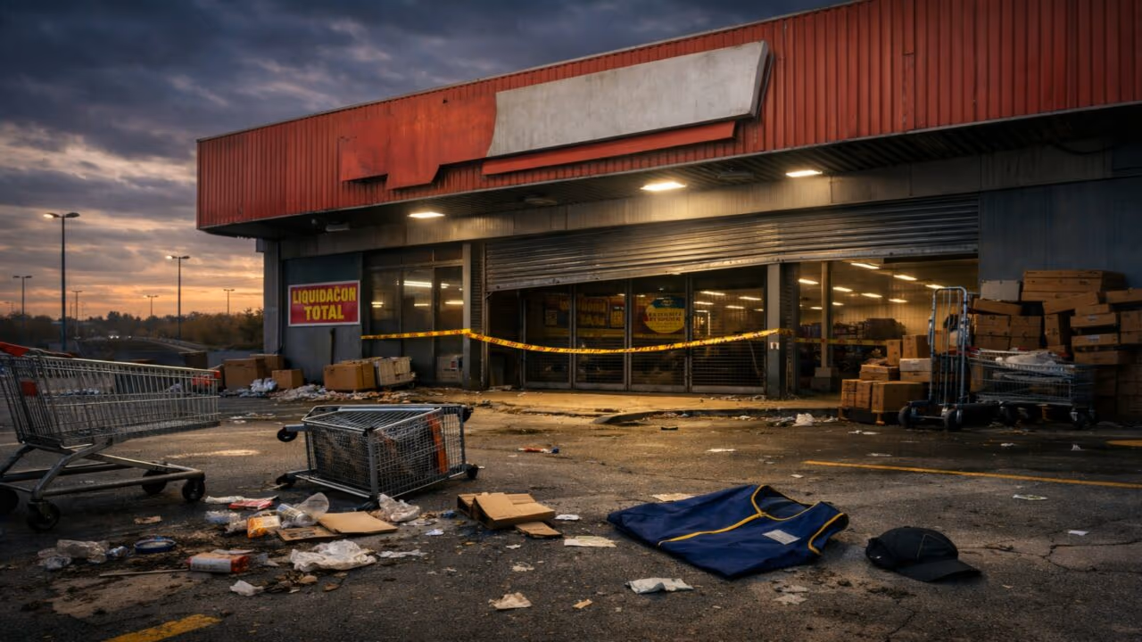 Economia - Mais uma grande rede de supermercados anuncia fechamento e centenas de demissões