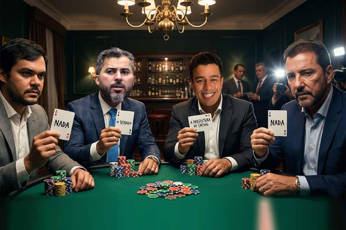 EDITORIAL - Quem está apostando tudo e pode ficar sem nada na disputa pelo Governo de Rondônia em 2026