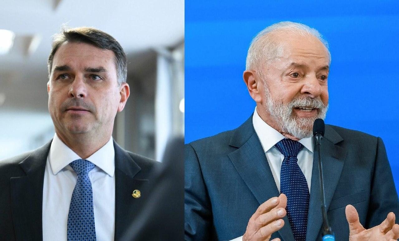 eleições 2026 - Flávio vence Lula com 42% a 40% no segundo turno, diz pesquisa