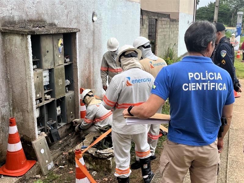 Geral - Em apenas 100 dias, mais de 9 mil casos de furtos de energia foram detectados com 48 prisões em Rondônia