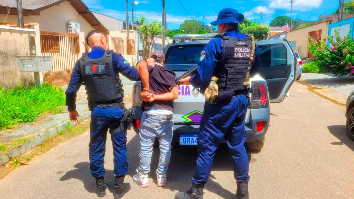 Polícia  -PM prende criminoso que invadiu casa e abusou sexualmente de mulher durante a madrugada