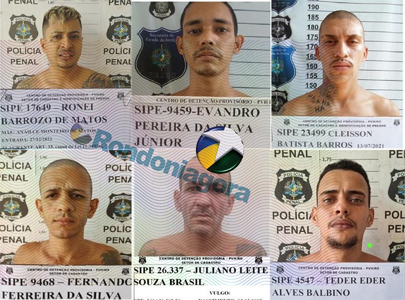 Polícia - Presos escavam túnel e conseguem fugir do 470, em Porto Velho