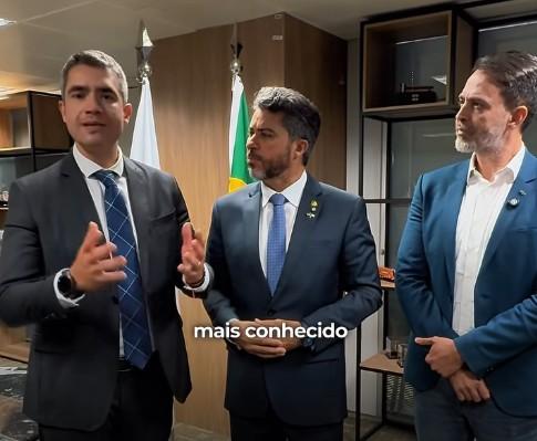 Política - Vídeo: senador Marcos Rogério anuncia para o dia 4 assinatura da ordem de serviço para asfaltamento da Expresso Porto