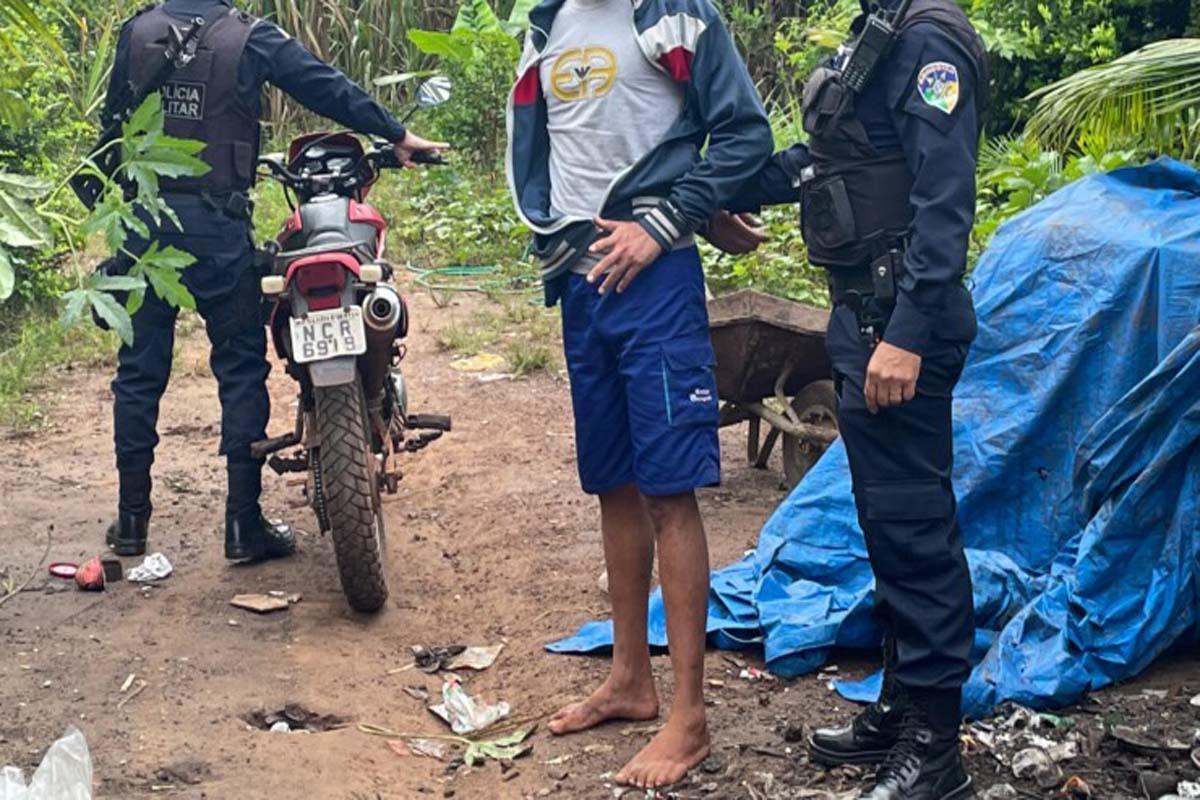 Rolim de Moura Dupla é presa após furtar moto e usar veículo em tentativa de assalto