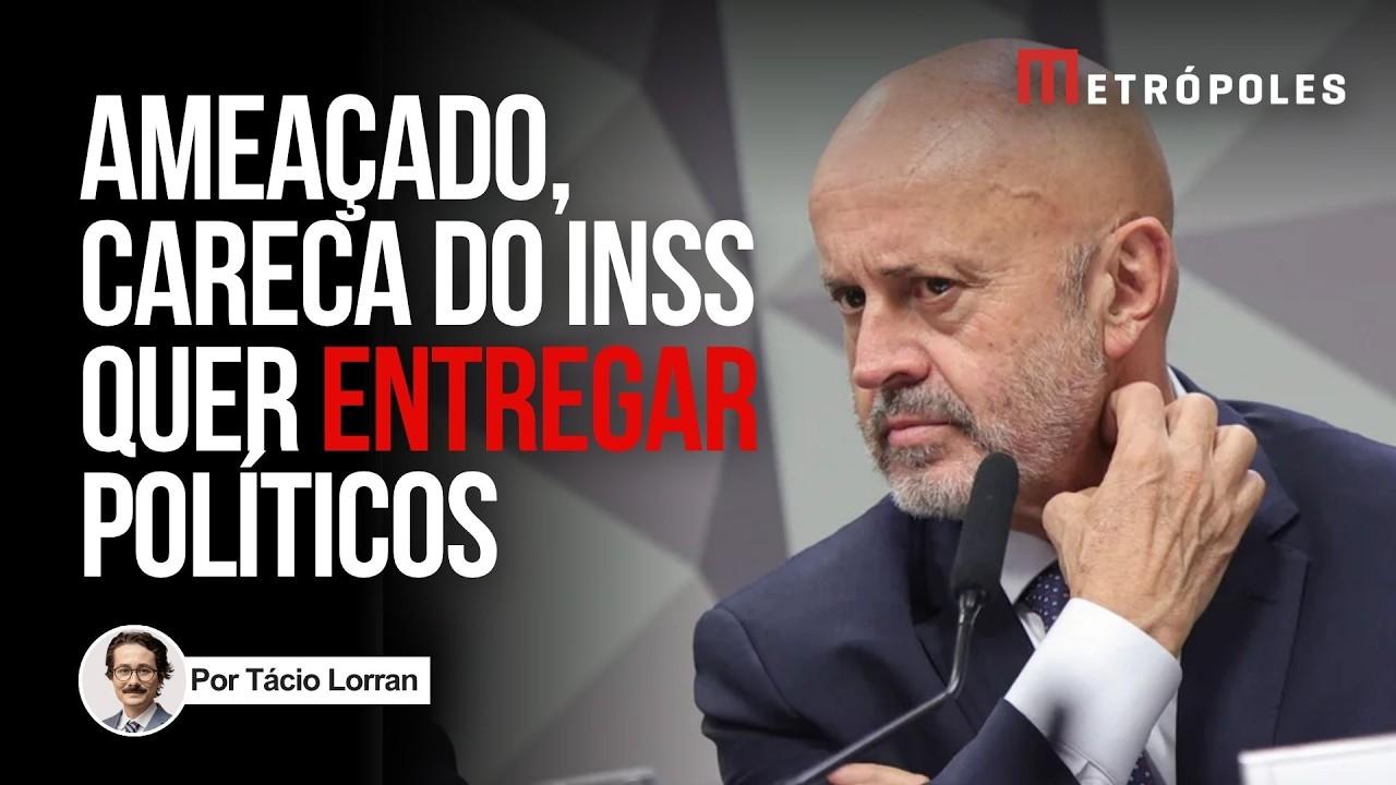 Tácio Lorran - Careca do INSS sente-se ameaçado por Camisotti e quer entregar políticos do PL, PDT e Republicanos