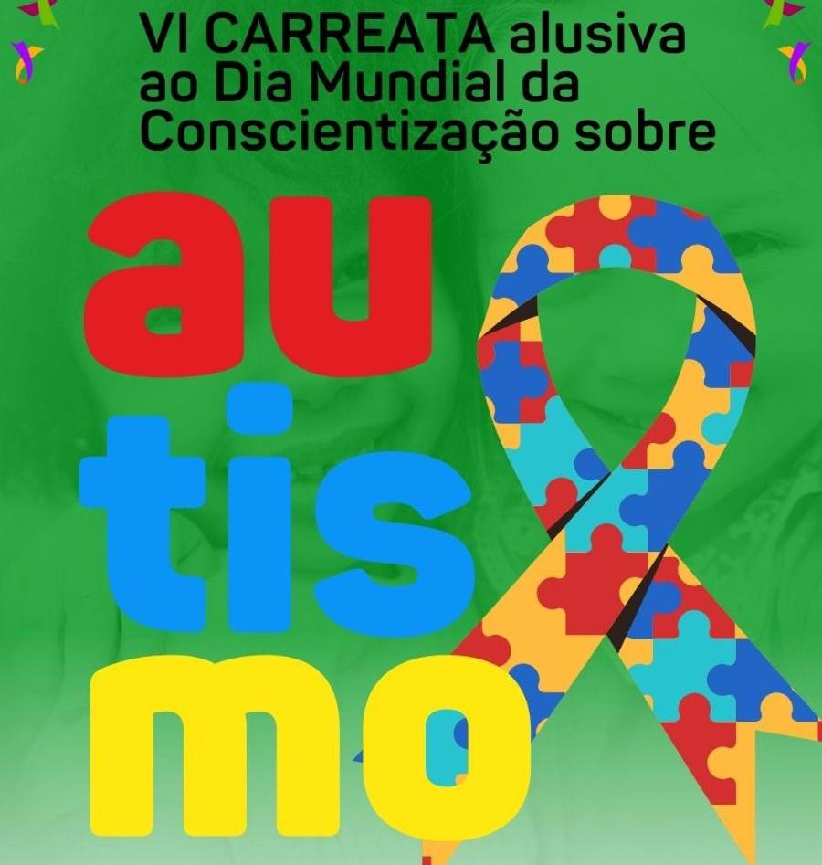 🚗💙 VI CARREATA PELA CONSCIENTIZAÇÃO DO AUTISMO – ABRACE