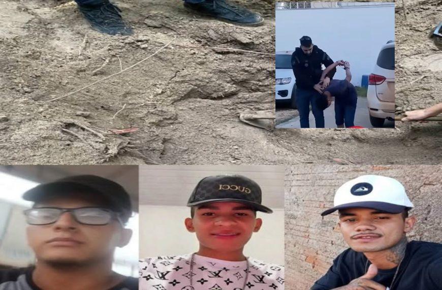 VÍDEO - ENTERRADOS EM VALA - Faccionados são presos por executarem 3 jovens contratados para feira do agro em MT; vídeos