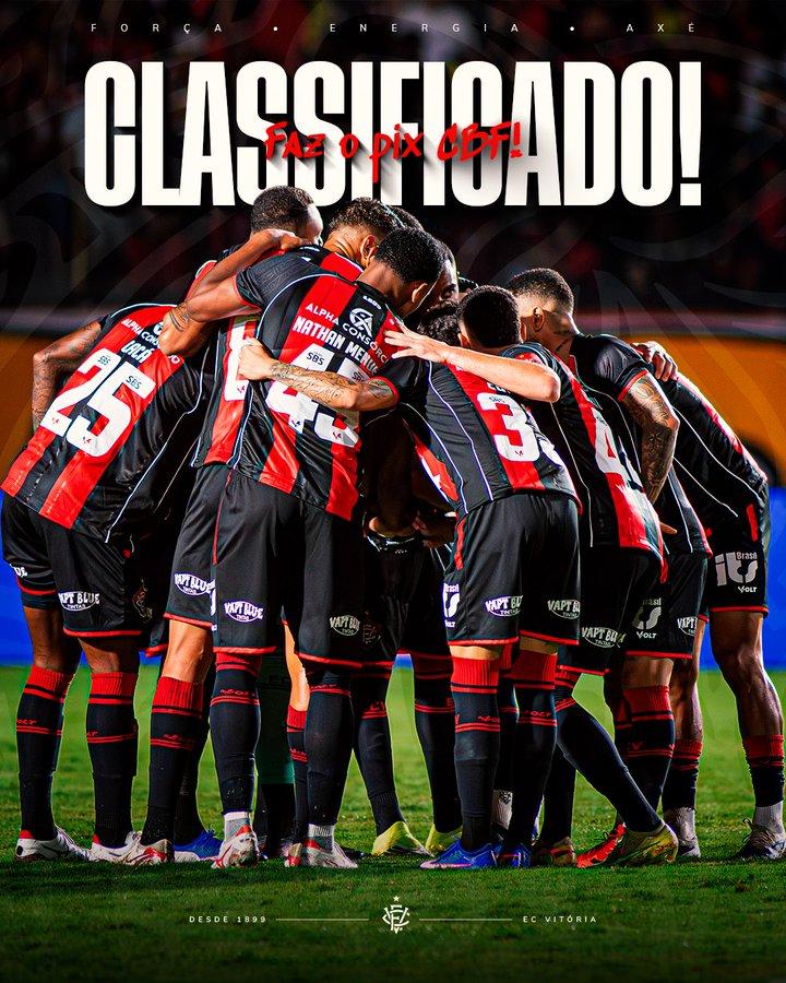 Esportes - Vitória mostra eficiência e elimina Flamengo da Copa do Brasil