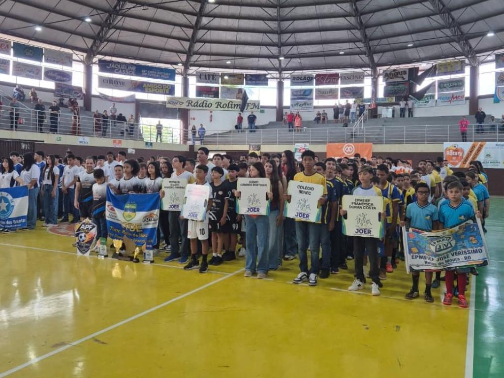 FASE MUNICIPAL - Rolim de Moura abre oficialmente o JOER 2026 com mais de 430 alunos-atletas
