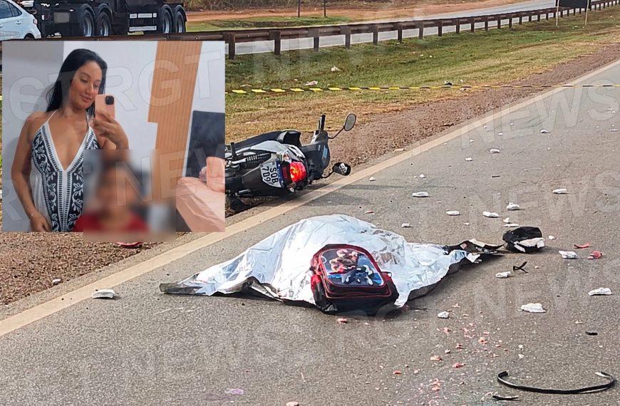 FILHO LUTA PELA VIDA - Rondonópolis: mulher morta em acidente na BR-364 é identificada e estaria grávida; veja