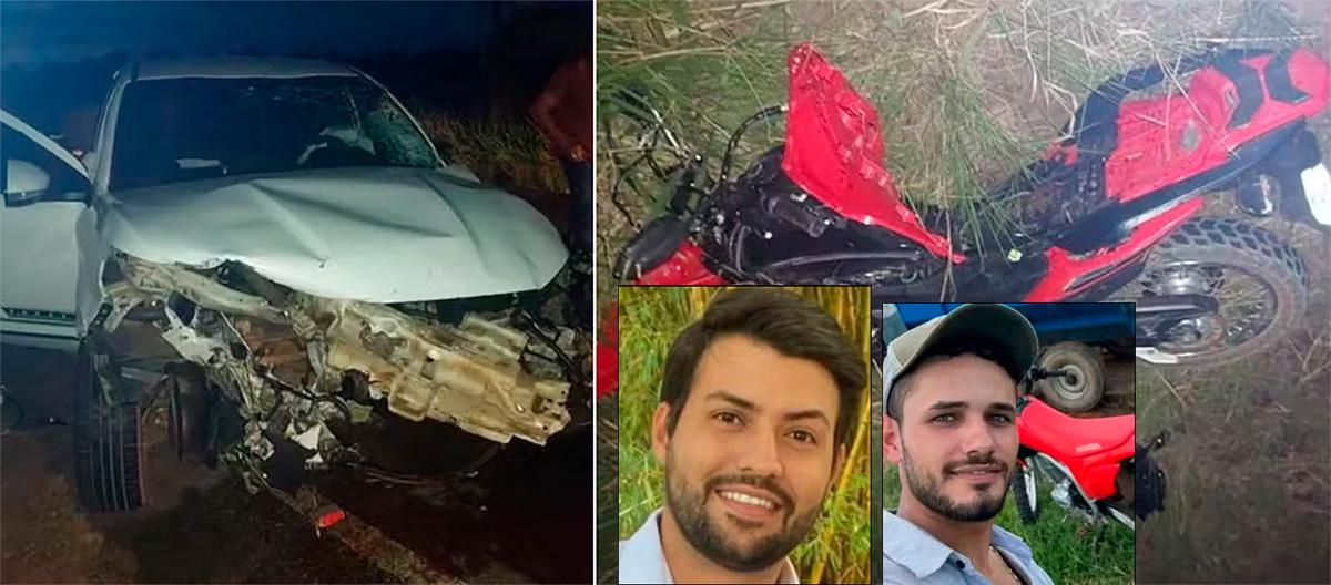 Polícia-  Acidente com três veículos deixa dois mortos próximo a Cacoal