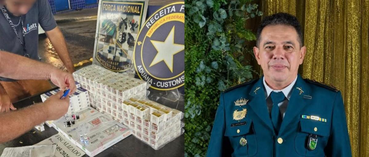Polícia - Oficial da PM de Rondônia é preso com mais 300 ampolas de remédio para emagrecimento na Ponte da Amizade