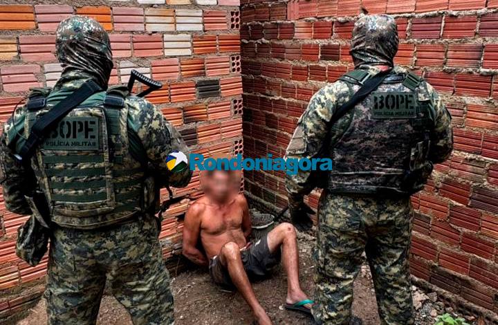 Polícia - Perigoso foragido com atuação internacional é preso pelo Bope de Rondônia