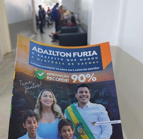 Política - Apoiadores de Fúria distribuem revista no Hospital Regional, caso gera revolta e milícia digital ataca veículos