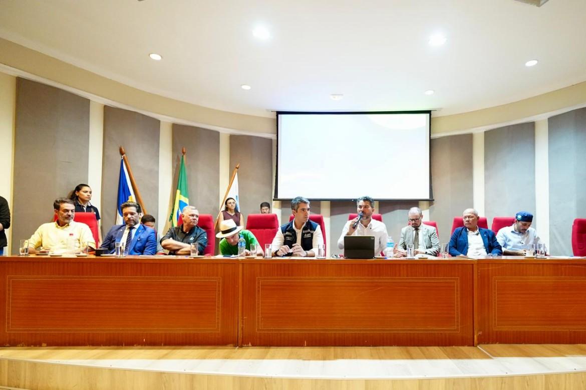 Política - Marcos Rogério cobra revisão da tarifa de pedágio da BR-364 em audiência com a ANTT