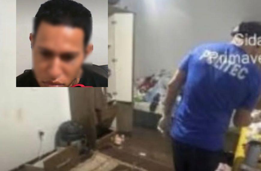 VÍDEO - FRIO E CALCULISTA - Cena de terror: assista ao depoimento de homem suspeito de matar e estuprar enteada de 3 anos em MT