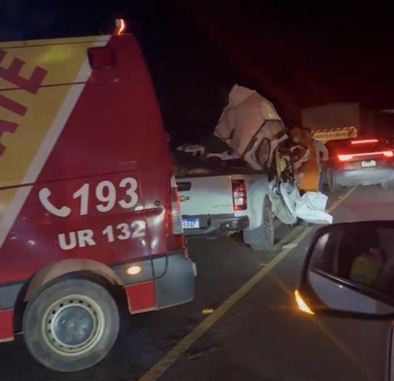 VÍDEO - Grave acidente resulta em pelo menos 04 óbitos na área rural de Rolim de Moura