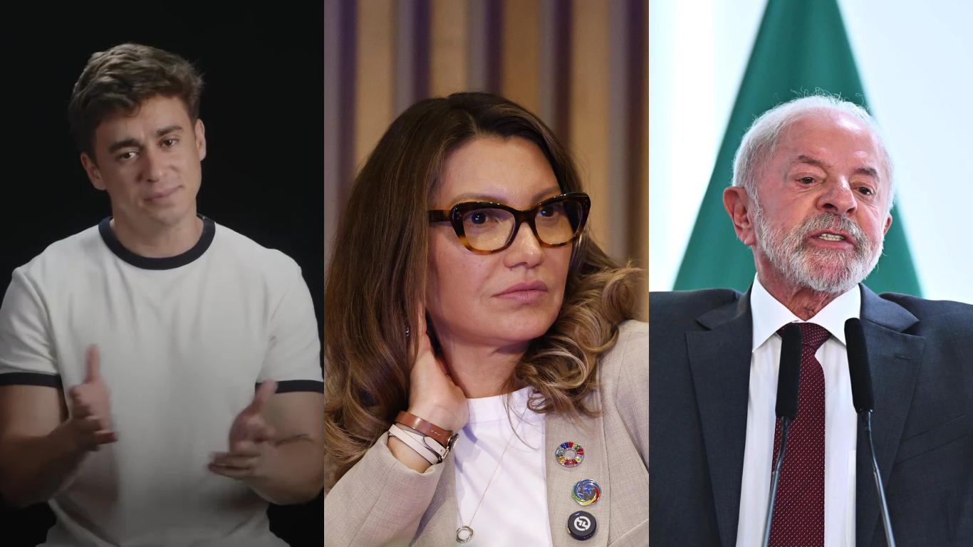 VÍDEO - Juiz nega pedido para exclusão de video de Nikolas sobre Janja e Lula
