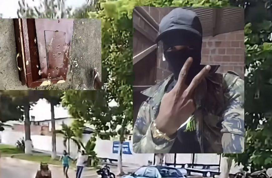VÍDEO - TERROR NO ENTERRO - Facção invade sepultamento, atira contra caixão de membro do CV e provoca correria desesperadora; vídeo