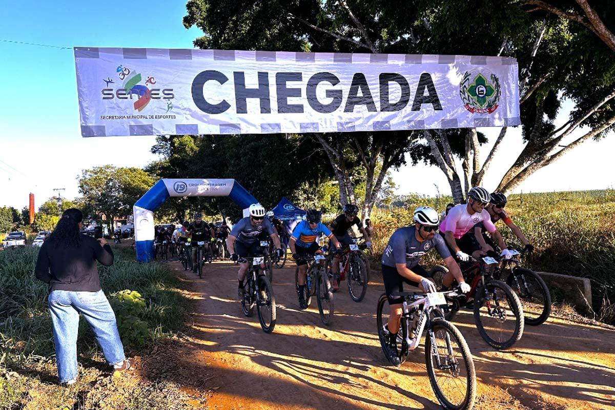 CICLISMO 1ª Etapa do Circuito Vilhenense de MTB foi marcada por disputas acirradas