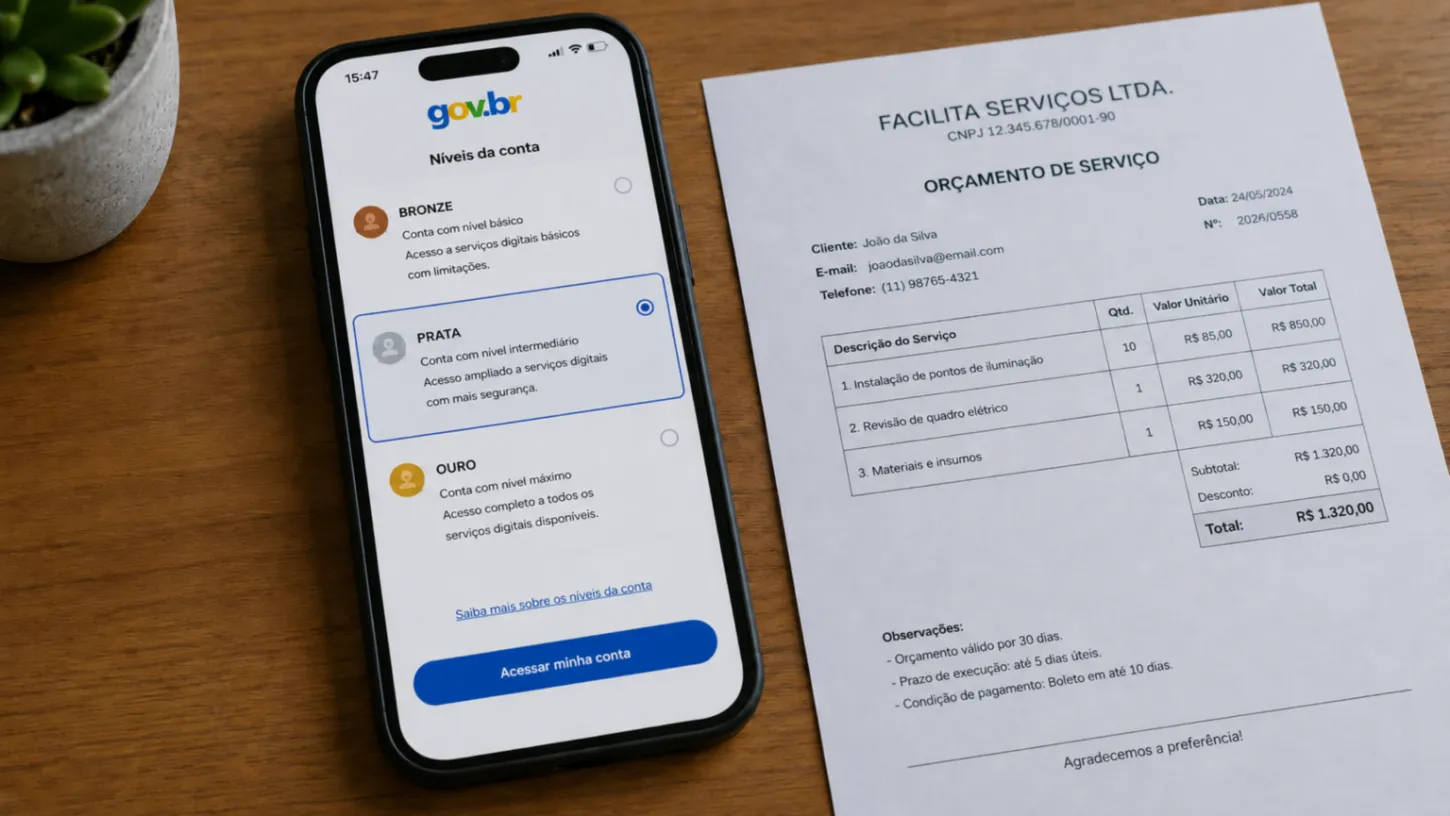 Economia - A assinatura digital pelo Gov.br tem validade, mas esse detalhe pode travar tudo na hora de usar