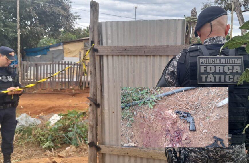 PEDIU, LEVOU - Faccionado reage a abordagem e morre em confronto armado com a Força Tática; veja imagens