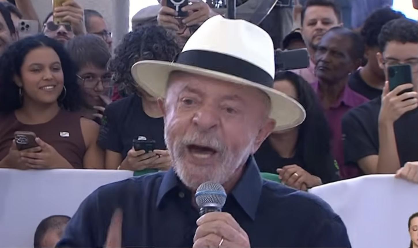 Perdeu a linha - Lula sugere enforcar filhos de Bolsonaro, para ele, ‘traidores’