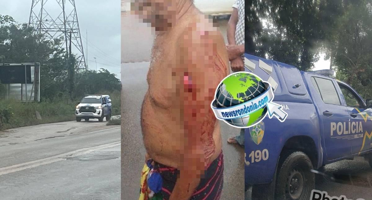 Polícia - Idoso é atacado a facadas pelo ex-enteado em Porto Velho