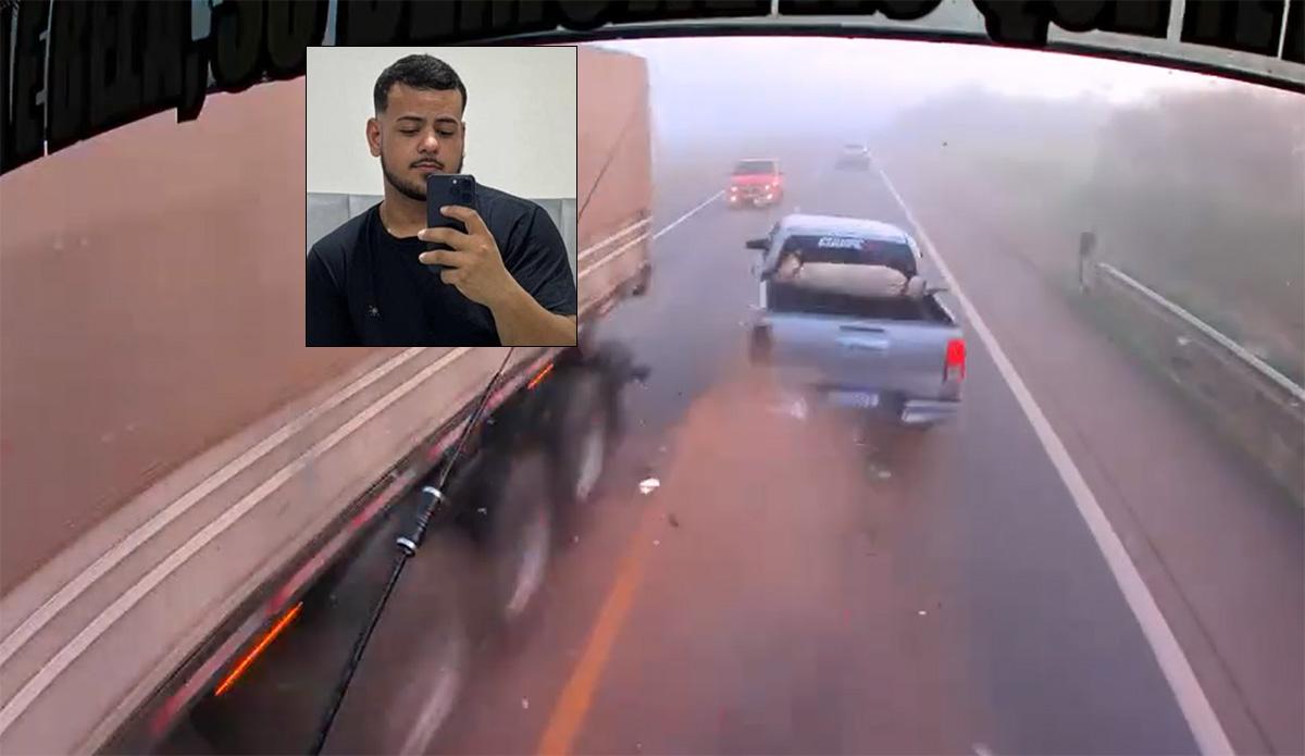 Polícia - Vídeo: tentativa de ultrapassagem termina com morte de empresário na BR-364